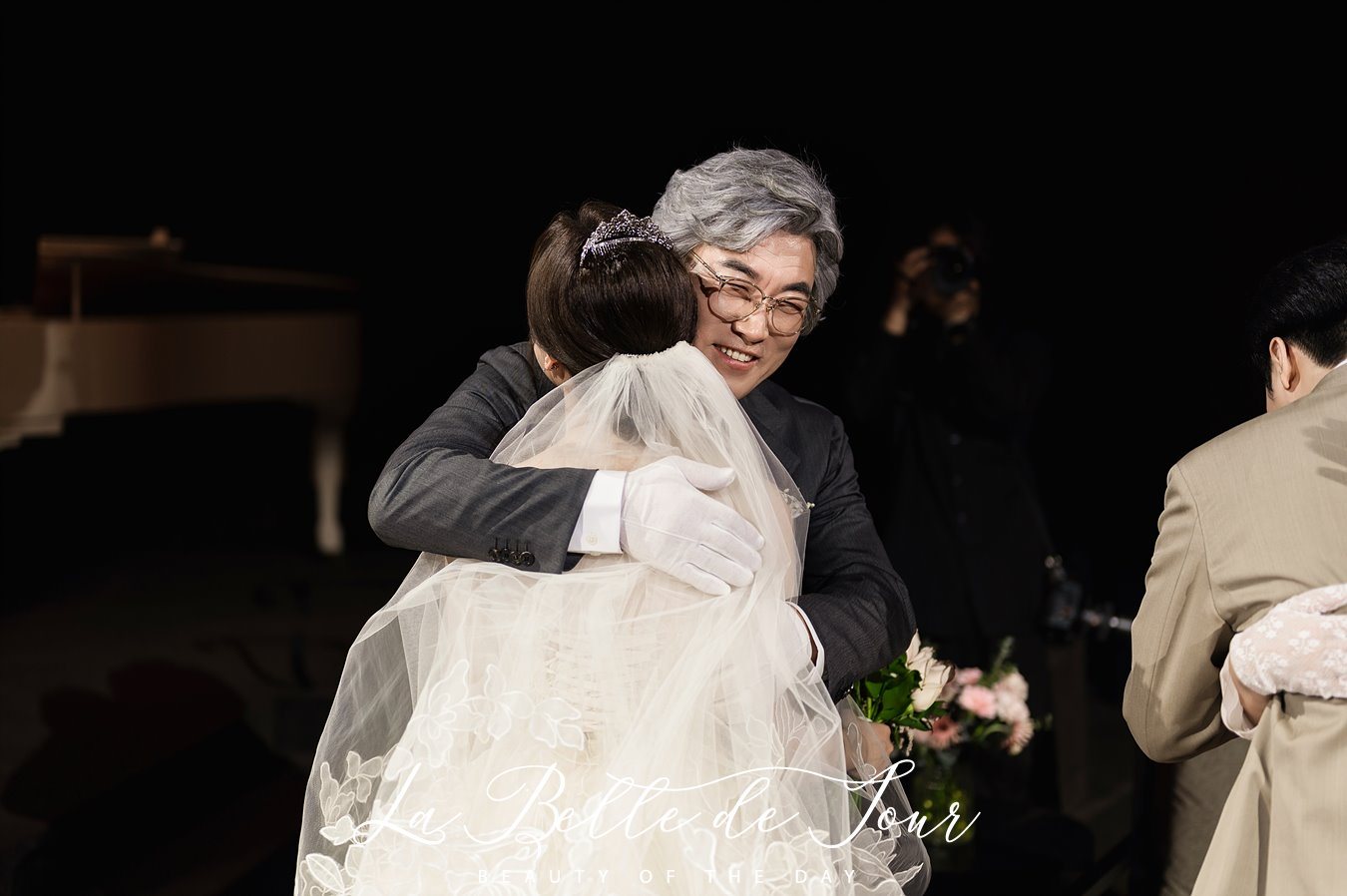 라벨드쥬 부천 MJ컨벤션 다이너스티홀 본식스냅 — 예식 장면