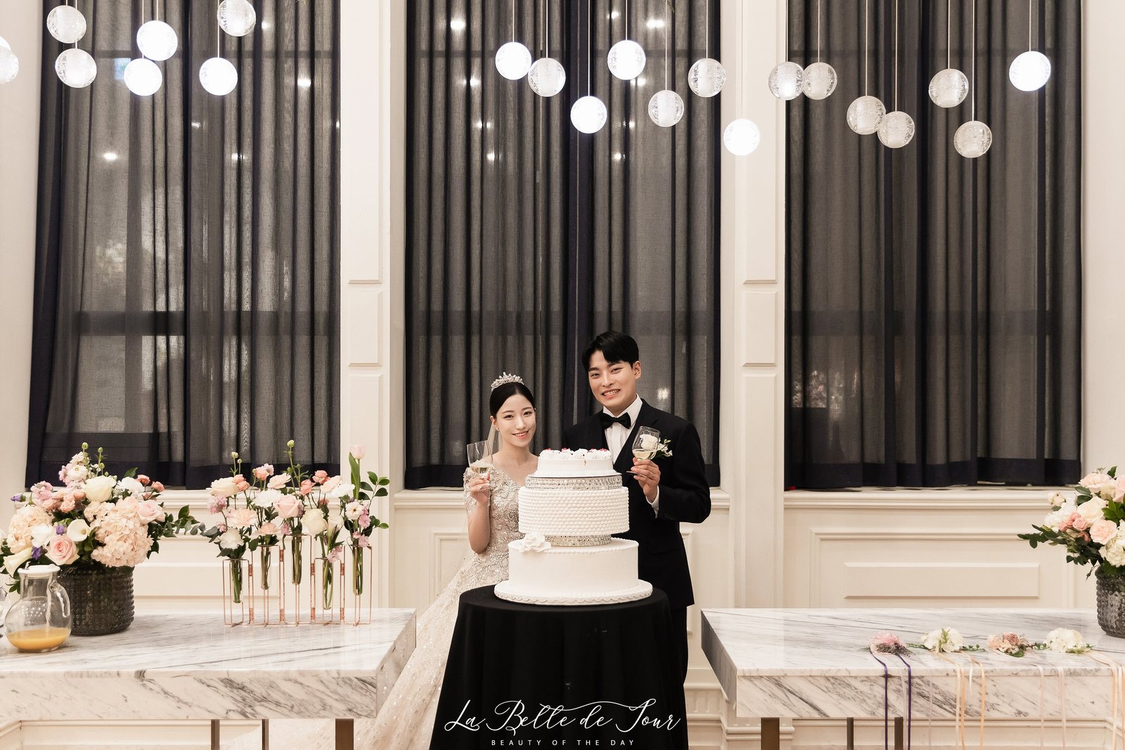 라벨드쥬 수원 노블레스컨벤션 본식스냅 — 밝은 예식