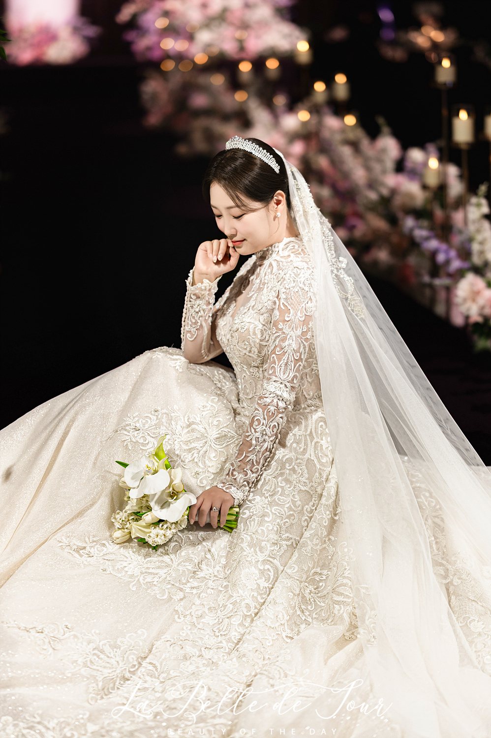 라벨드쥬 서울가든호텔 그랜드볼룸 본식스냅 — 신부 단독