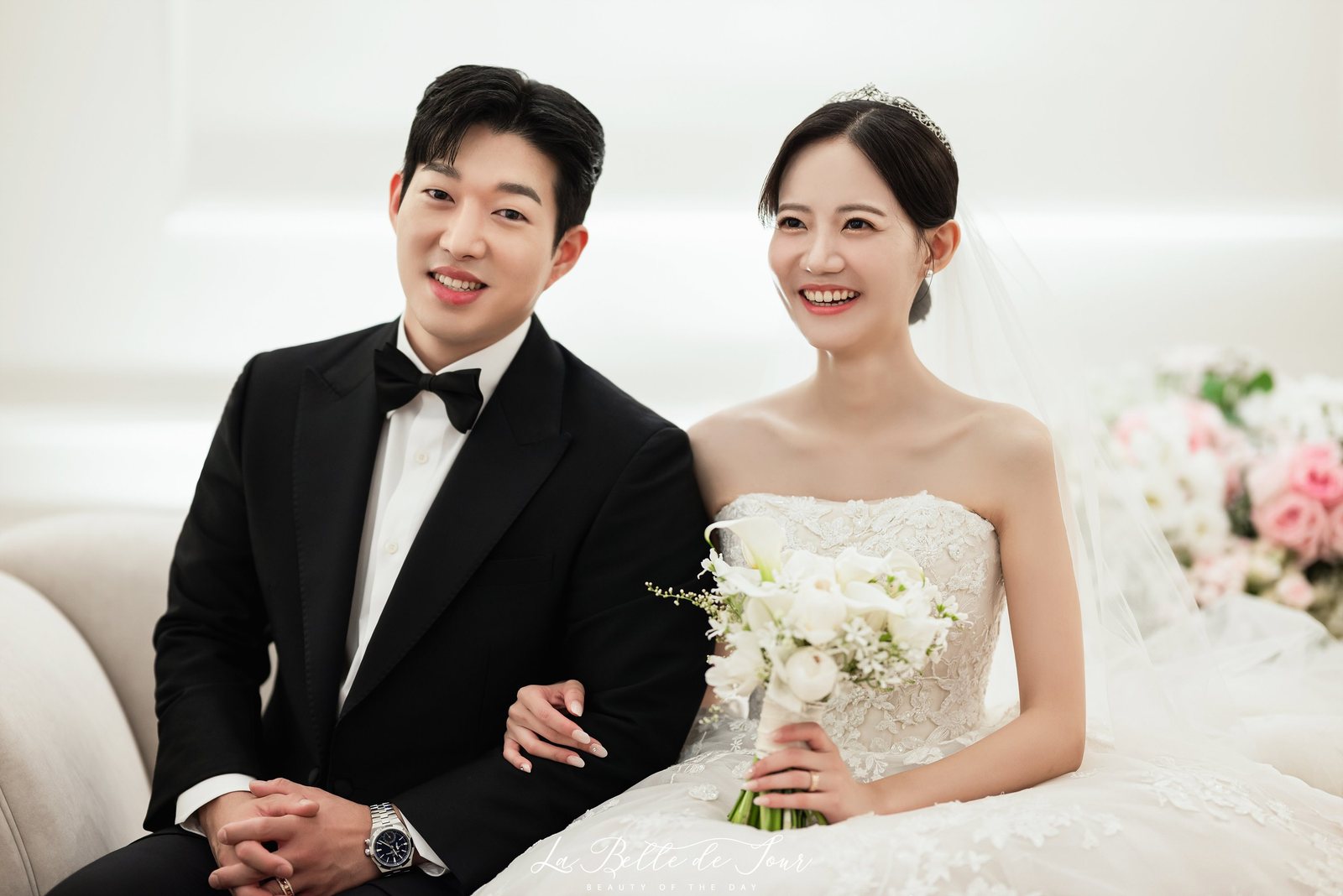 라벨드쥬 소노펠리체컨벤션 본식스냅 — 어두운 홀