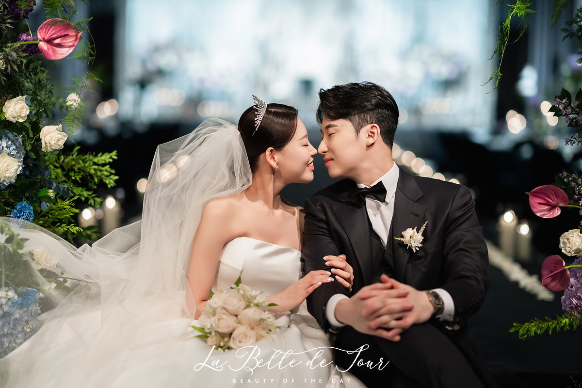 라벨드쥬 롯데호텔월드 크리스탈볼룸 본식스냅 — 입장