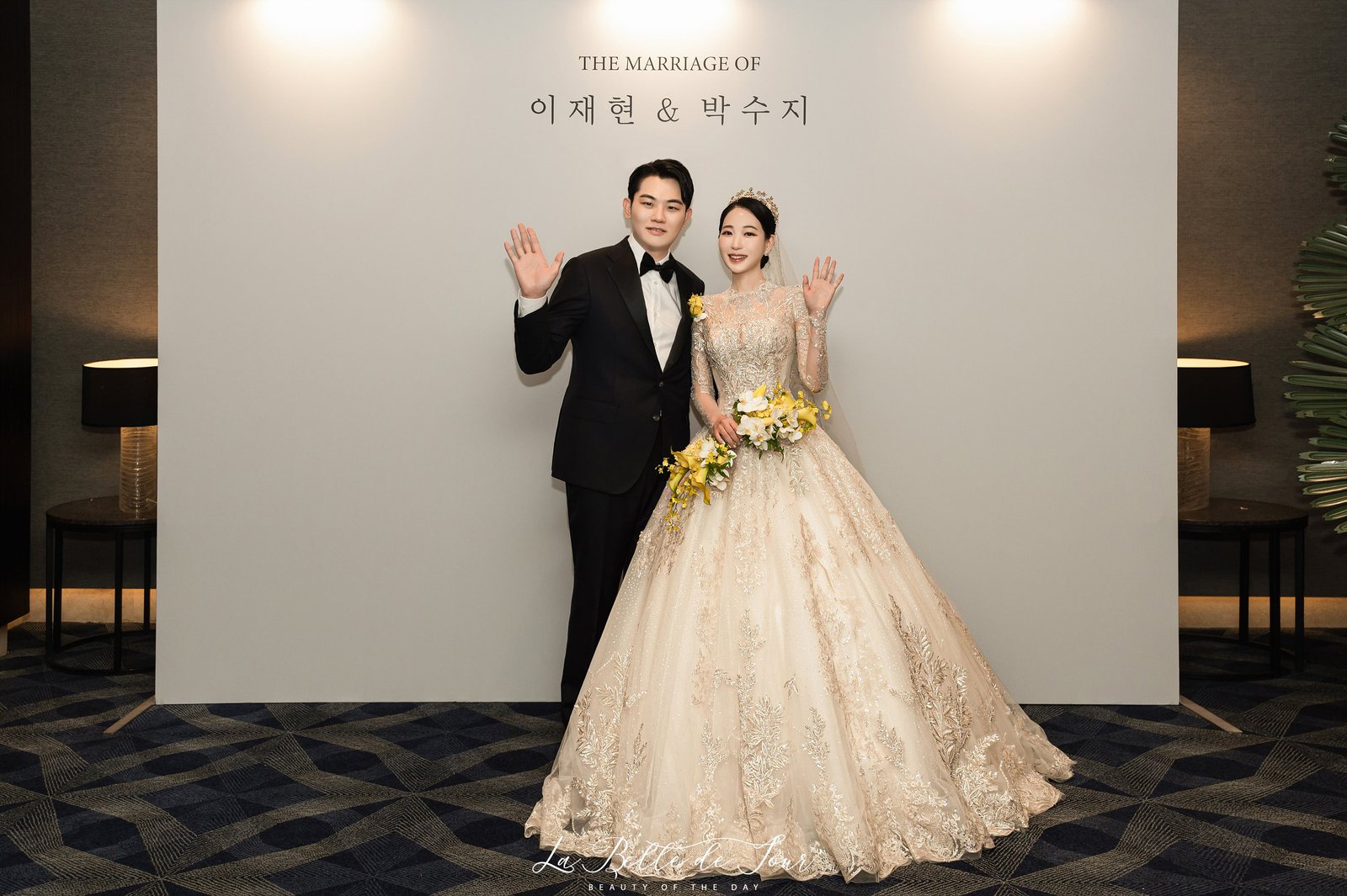 라벨드쥬 송도 쉐라톤 그랜드볼룸 본식스냅 — 예식