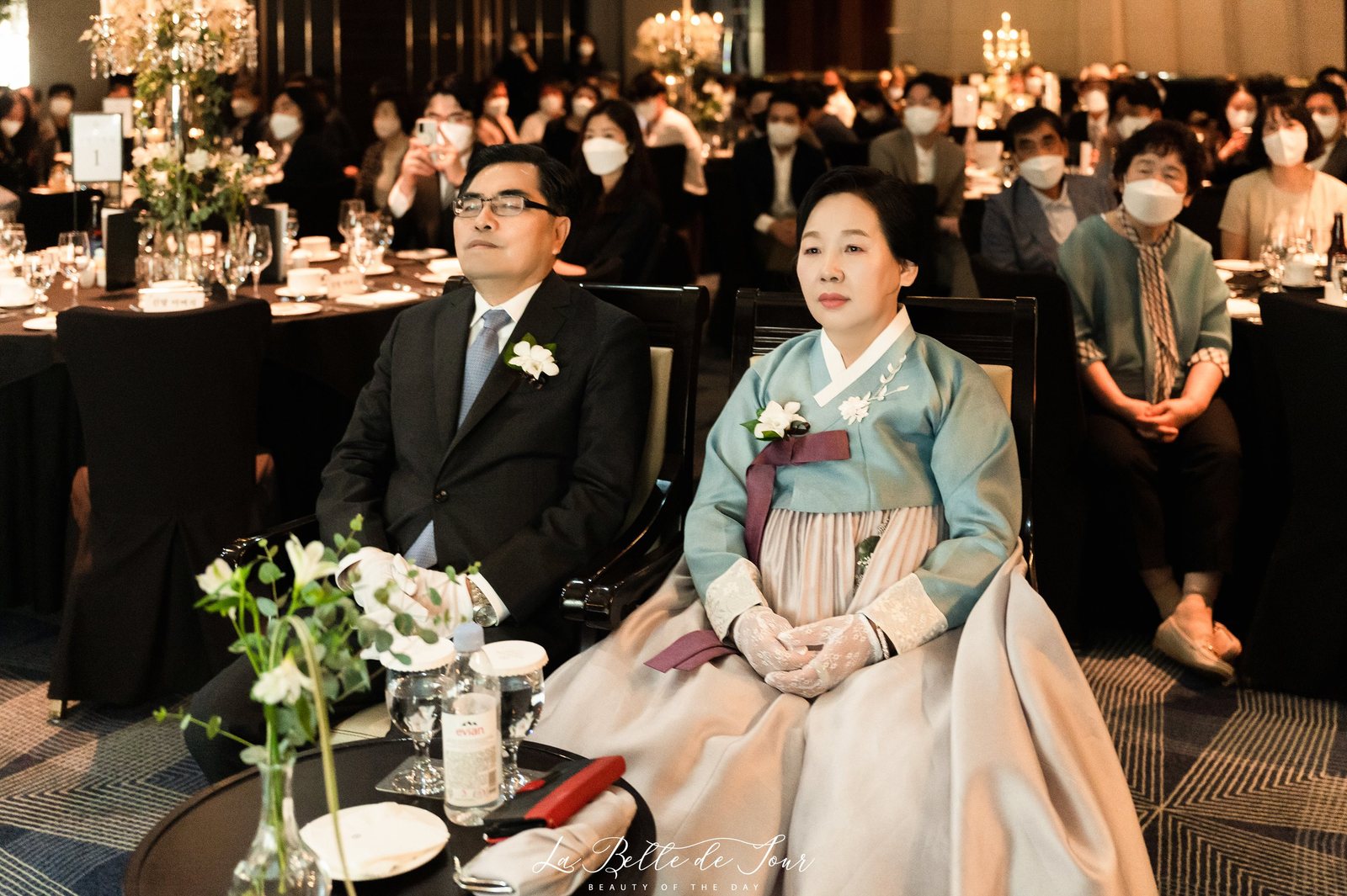 라벨드쥬 송도 쉐라톤 그랜드볼룸 본식스냅 — 한복 가족