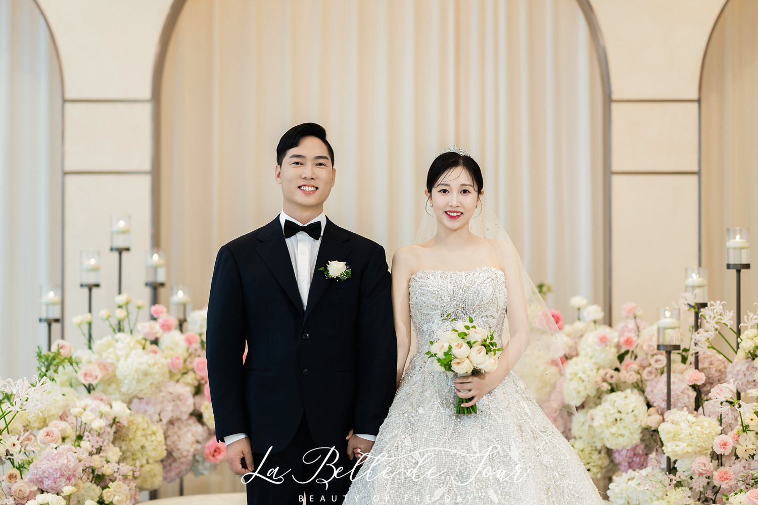라벨드쥬 더링크호텔 링크홀 본식스냅 — 커플 포트레이트